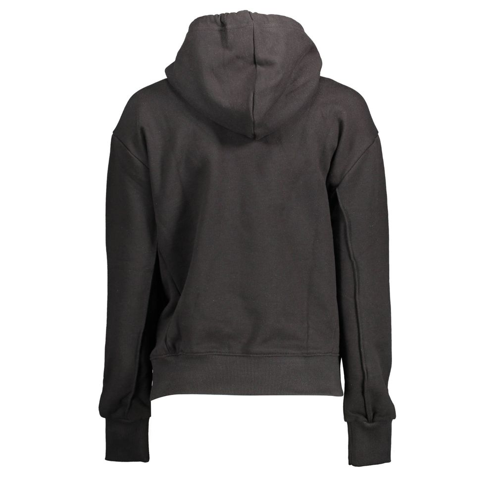 Calvin Klein Damen Pullover aus schwarzer Baumwolle