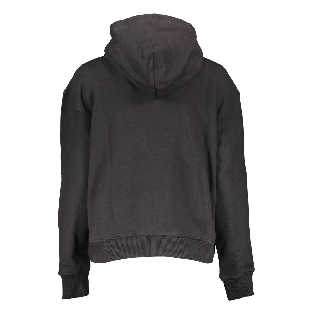 Calvin Klein Damen Pullover aus schwarzer Baumwolle
