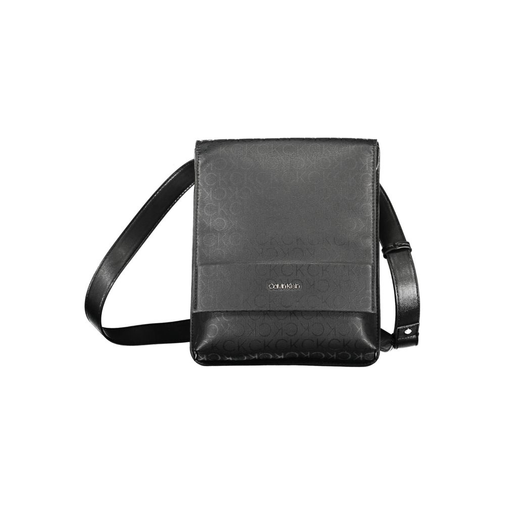 Sac à bandoulière en polyester noir Calvin Klein
