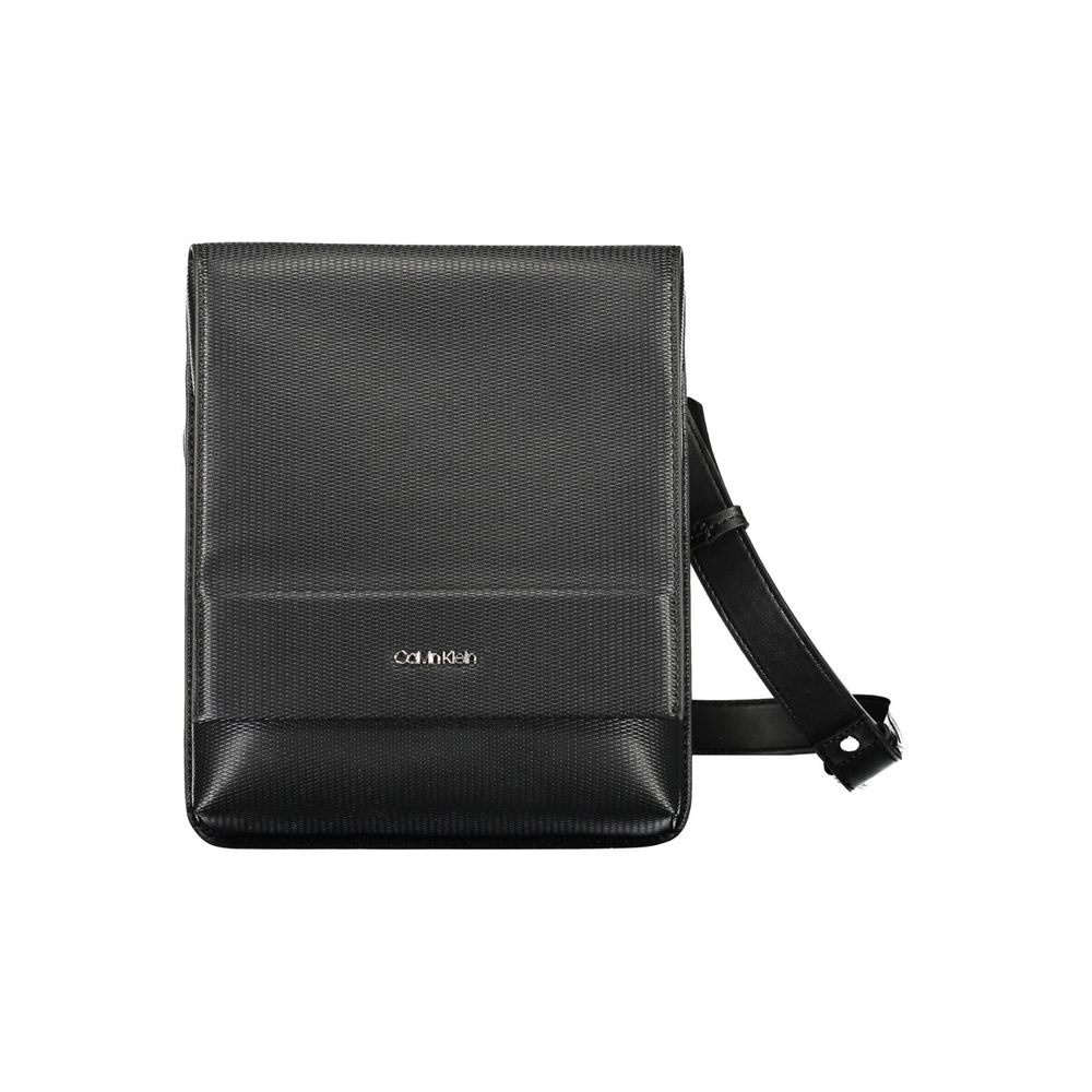Sac à bandoulière en polyester noir Calvin Klein