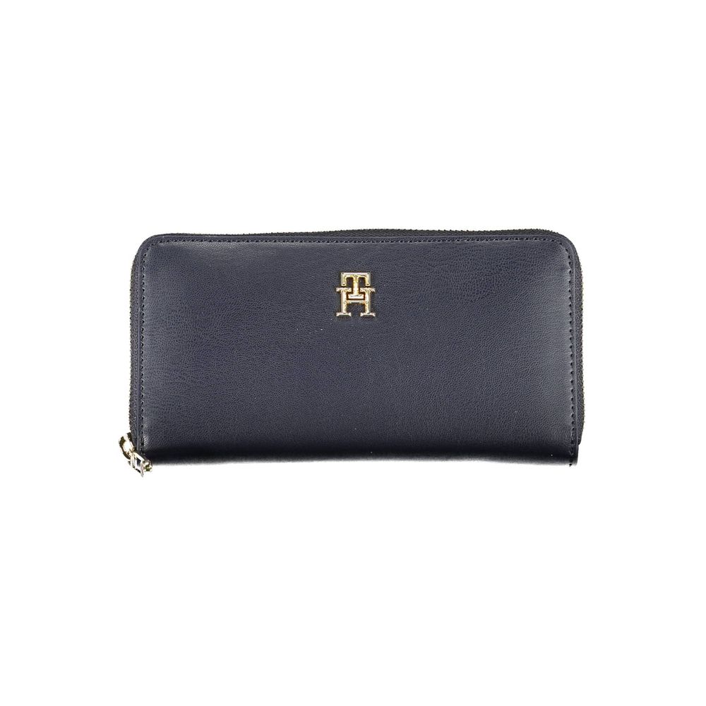 Portefeuille Tommy Hilfiger en polyéthylène bleu