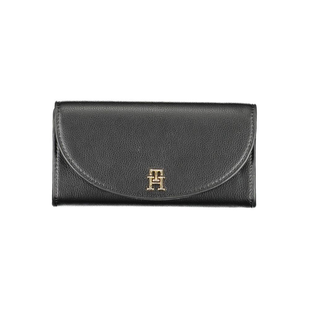 Portefeuille en polyéthylène noir Tommy Hilfiger