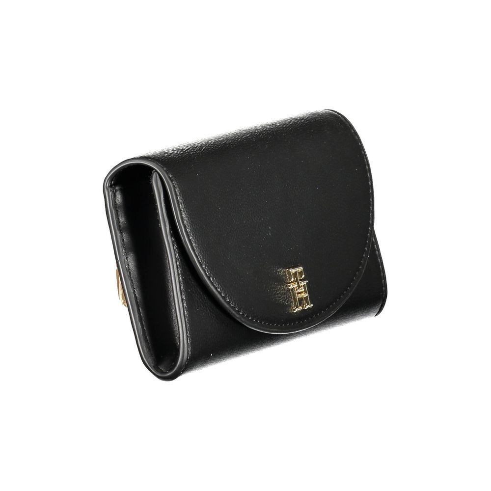 Portefeuille en polyéthylène noir Tommy Hilfiger