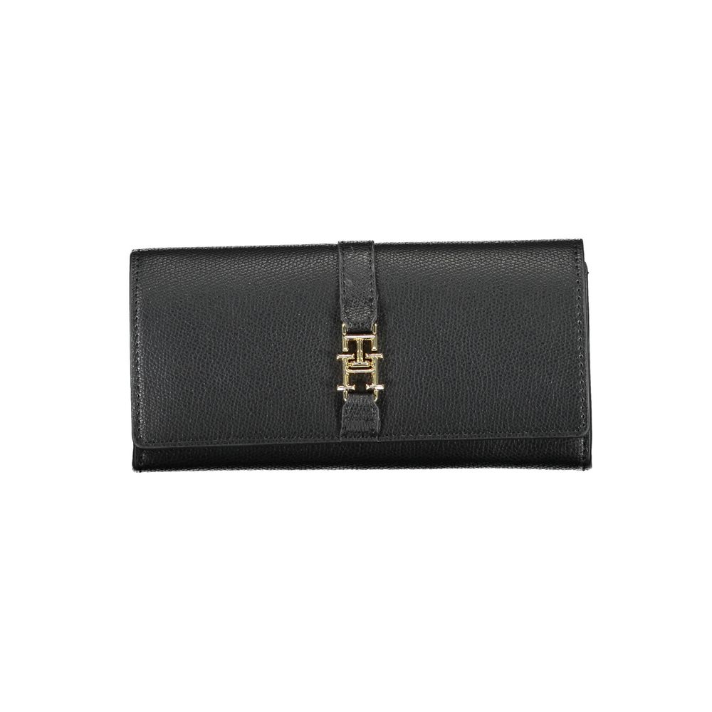 Portefeuille en polyéthylène noir Tommy Hilfiger