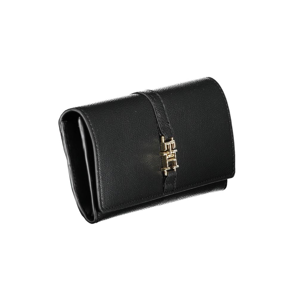 Portefeuille en polyéthylène noir Tommy Hilfiger