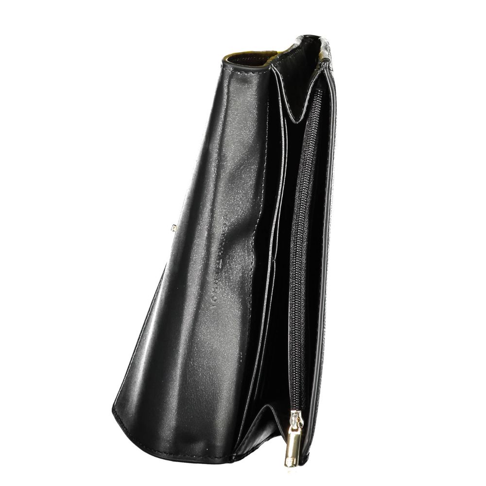 Portefeuille en polyéthylène noir Tommy Hilfiger