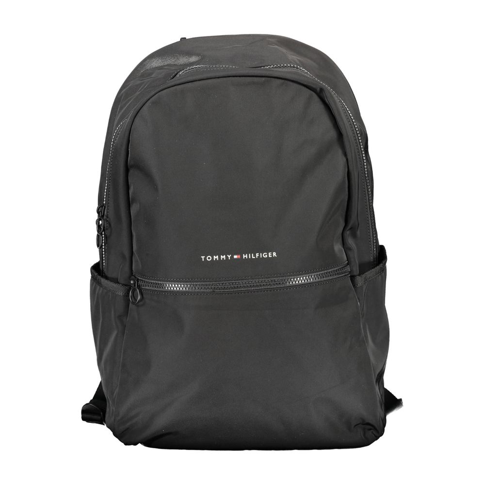Sac à dos en polyester noir Tommy Hilfiger