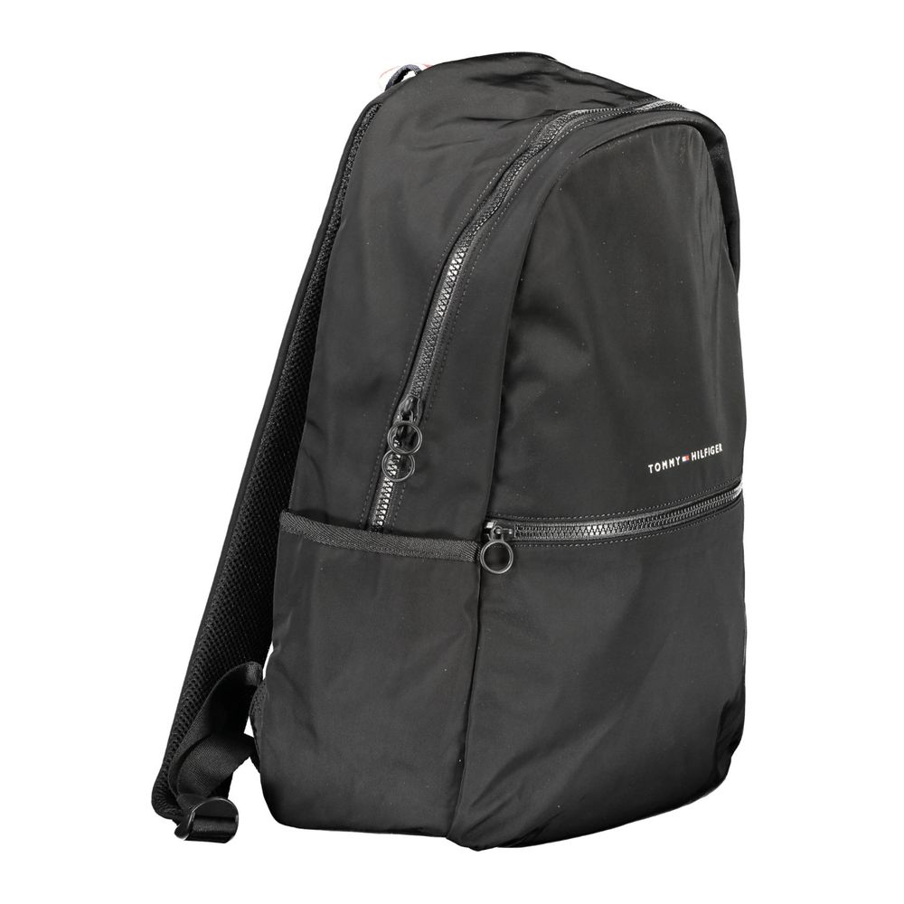 Sac à dos en polyester noir Tommy Hilfiger