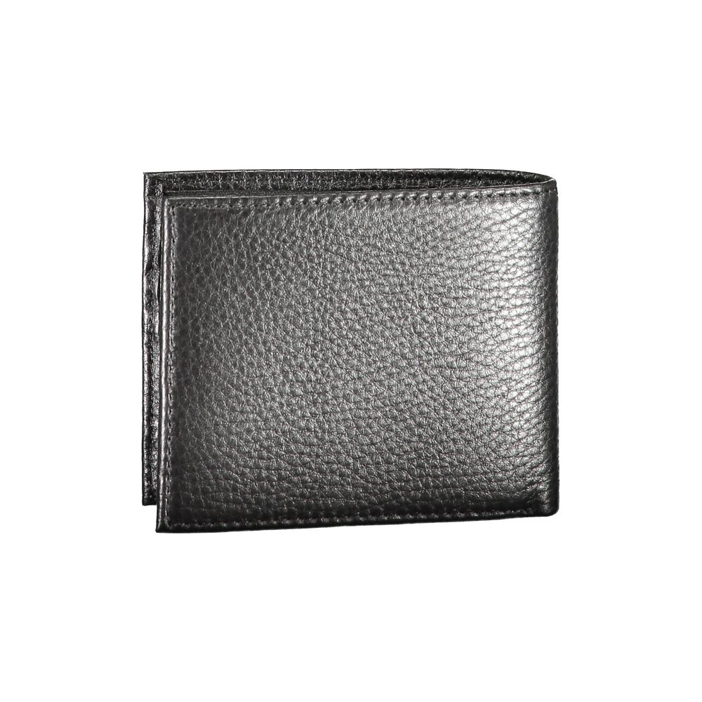 Tommy Hilfiger – Schwarze Lederbrieftasche