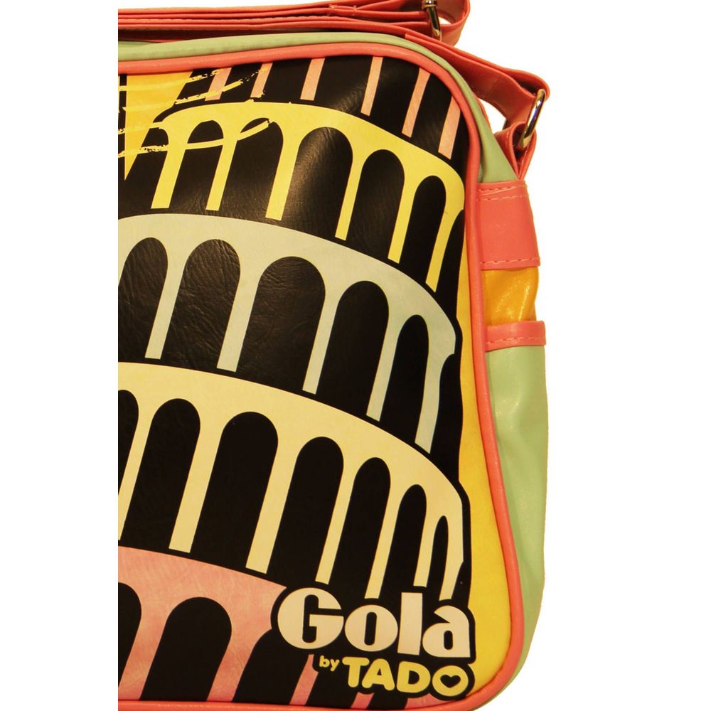 Sac à main synthétique vert Gola