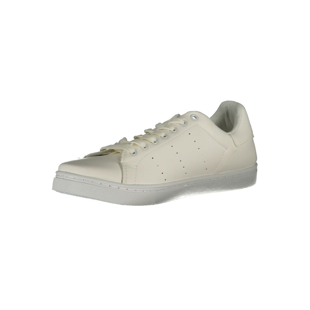 Baskets blanches en polyester Norvège 1963
