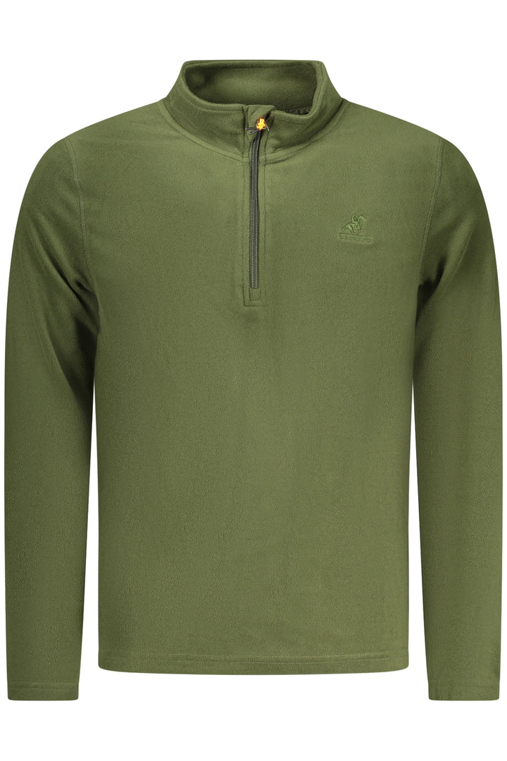 US GRAND MEN&#39;S ZIP-UP SWEATSHIRT GREEN