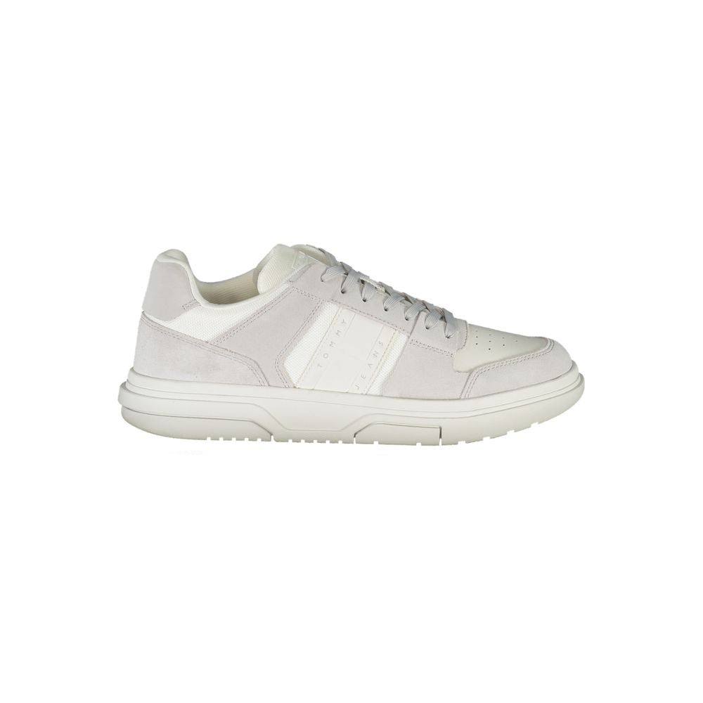 Baskets blanches en polyester Tommy Hilfiger