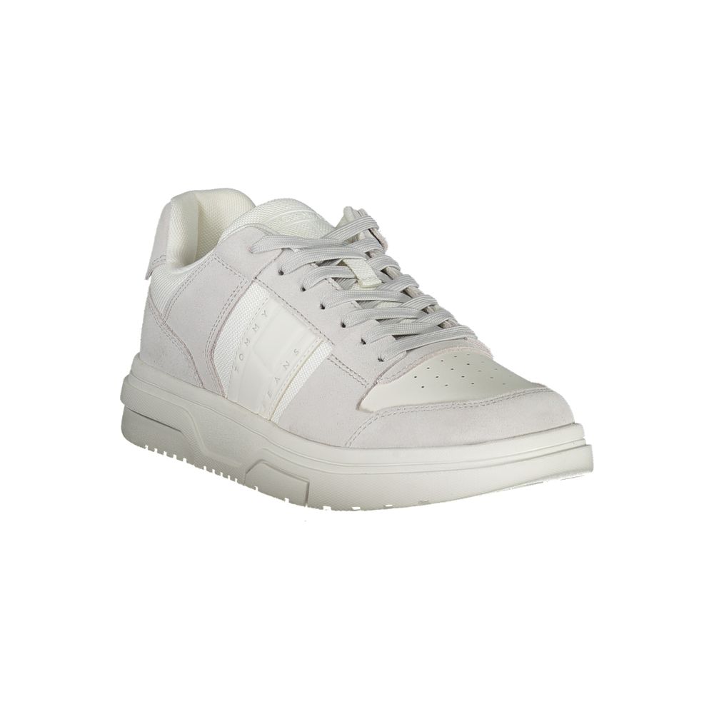 Baskets blanches en polyester Tommy Hilfiger