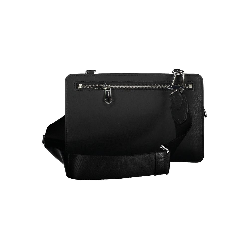 Sac à bandoulière en polyester noir Calvin Klein