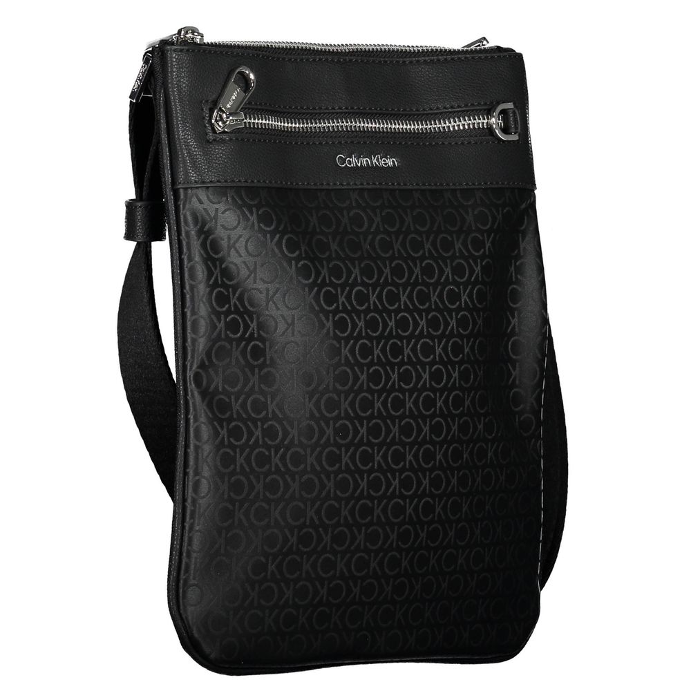 Sac à bandoulière en polyester noir Calvin Klein