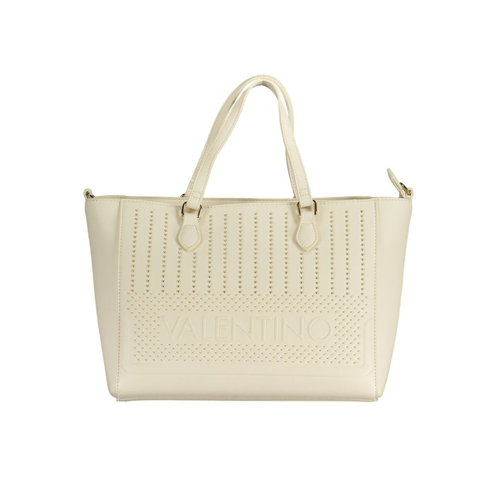 Mario Valentino – Weiße Handtasche aus Polyethylen