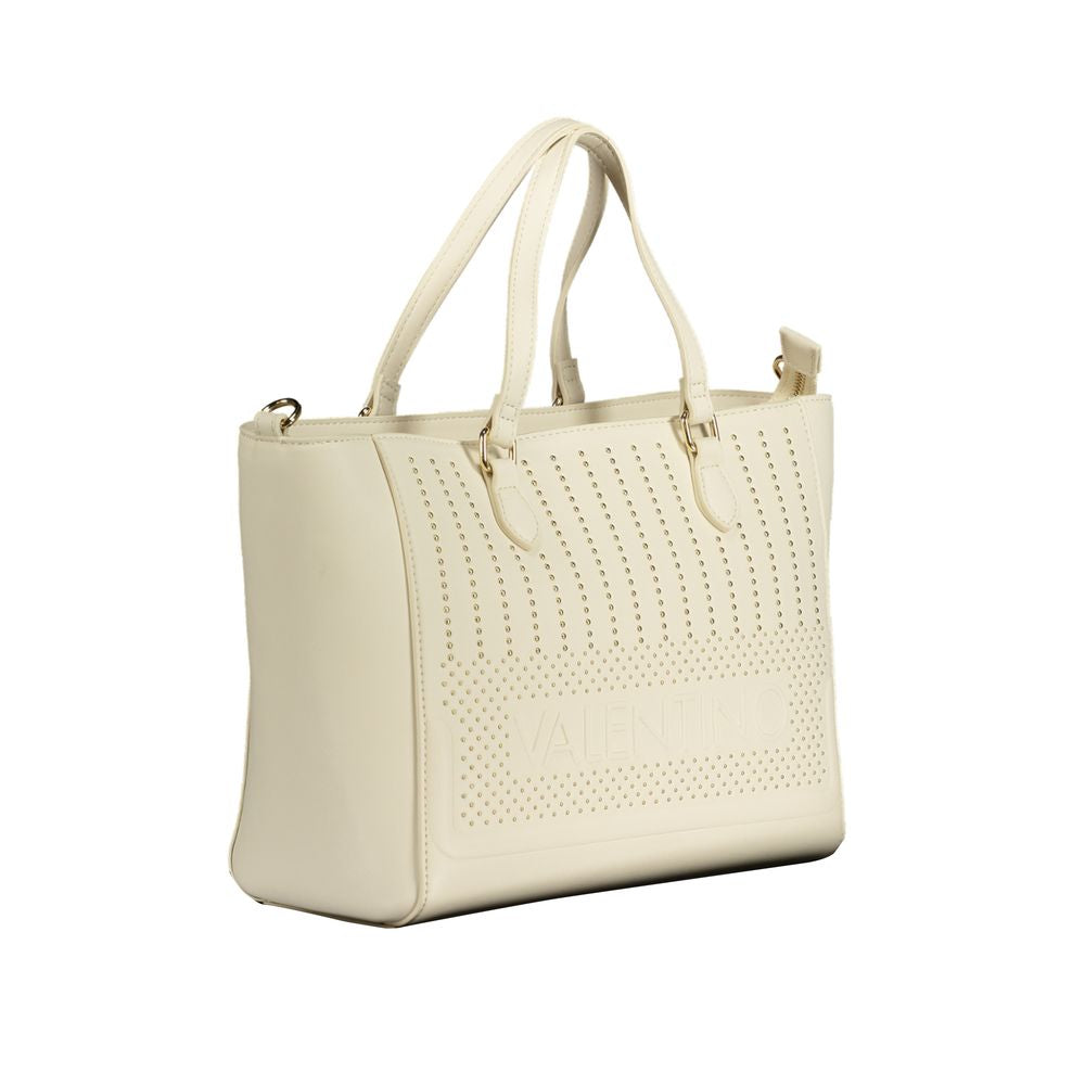 Mario Valentino – Weiße Handtasche aus Polyethylen
