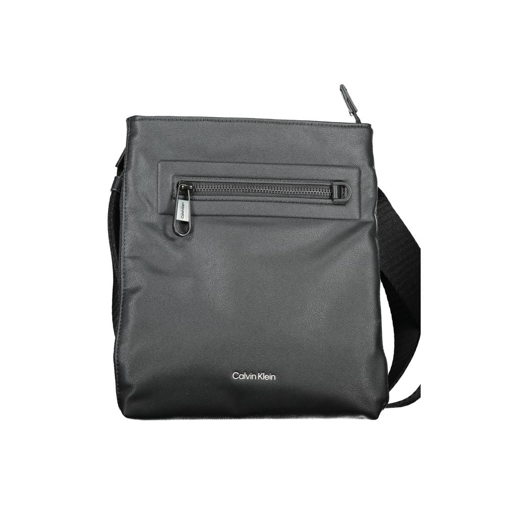 Sac à bandoulière en polyester noir Calvin Klein