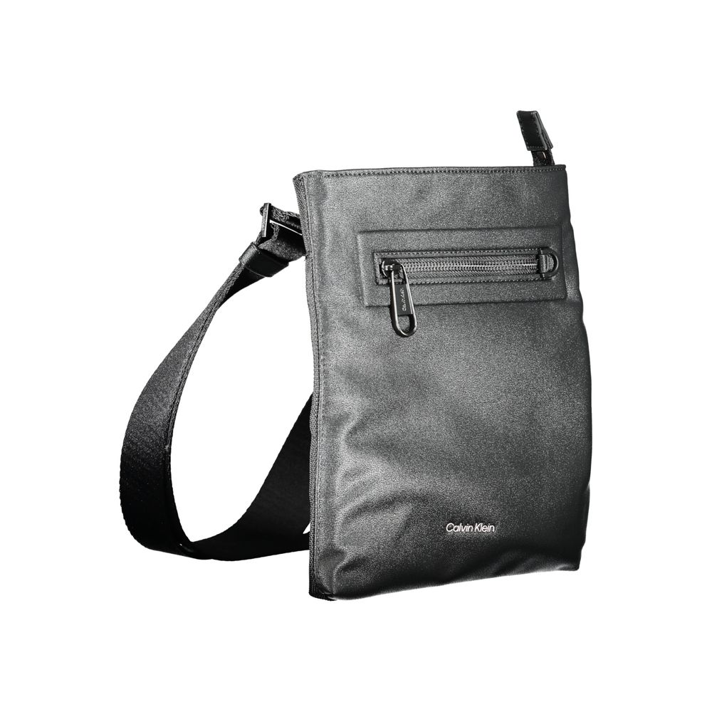 Sac à bandoulière en polyester noir Calvin Klein