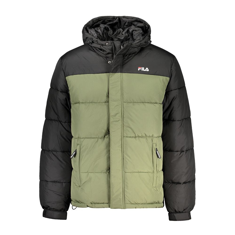Fila Grüne Polyesterjacke