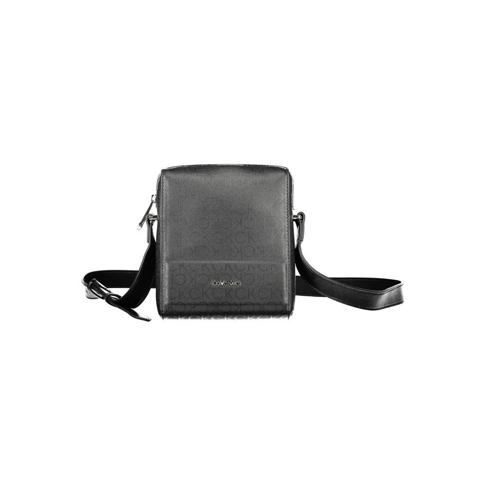 Sac à bandoulière en polyester noir Calvin Klein
