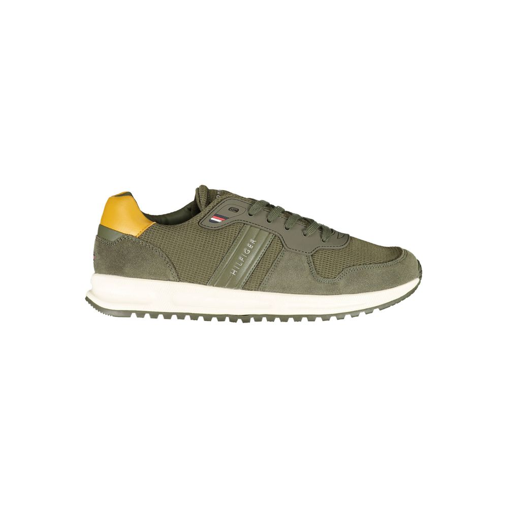 Baskets Tommy Hilfiger en polyester vert