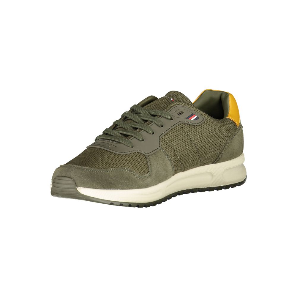Baskets Tommy Hilfiger en polyester vert