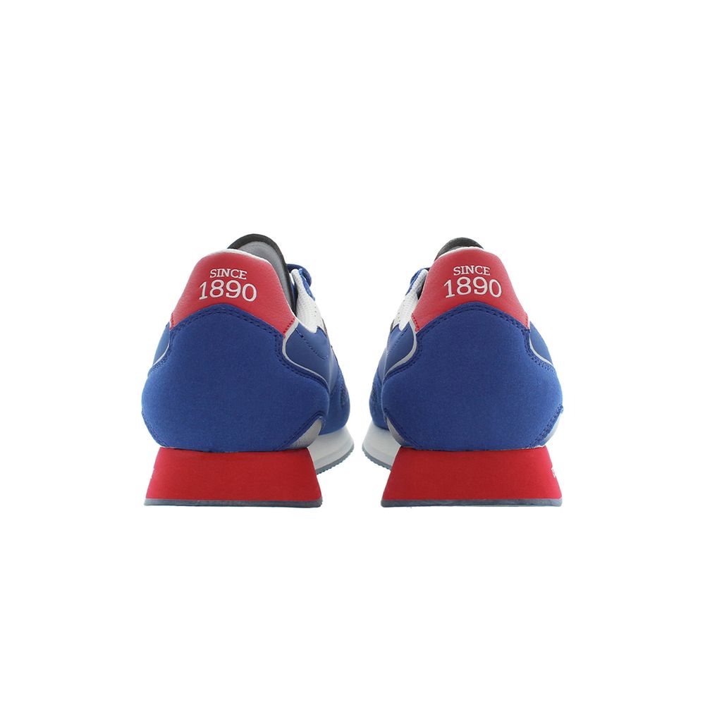 Baskets bleues en polyester US POLO ASSN.
