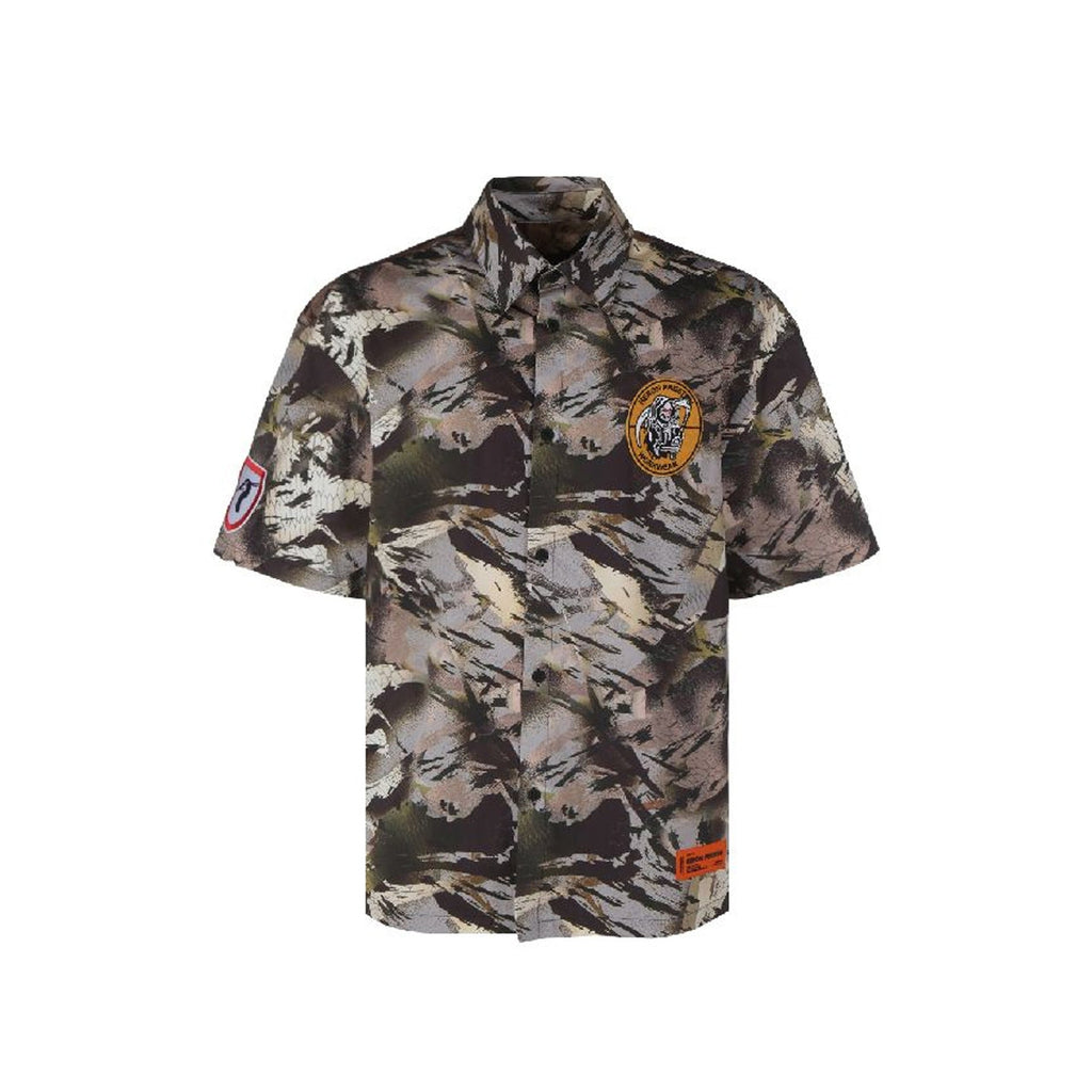 Heron Preston Camouflage Popline Shirt