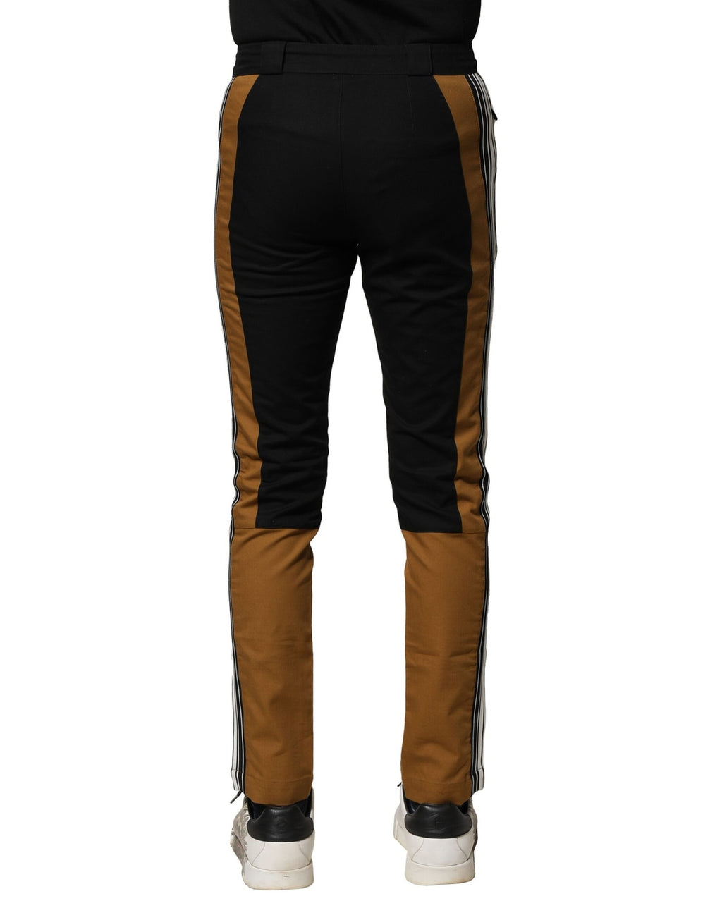 Dolce &amp; Gabbana Herrenhose in Slim Fit aus mehrfarbiger Baumwolle