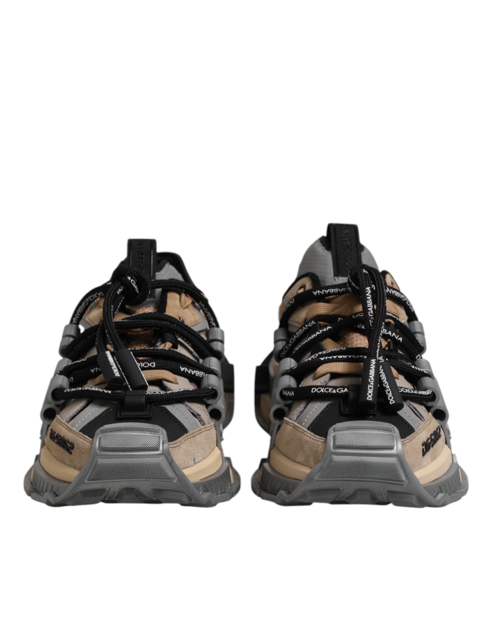 Dolce &amp; Gabbana – Mehrfarbige Space-Sneakers mit Einsätzen