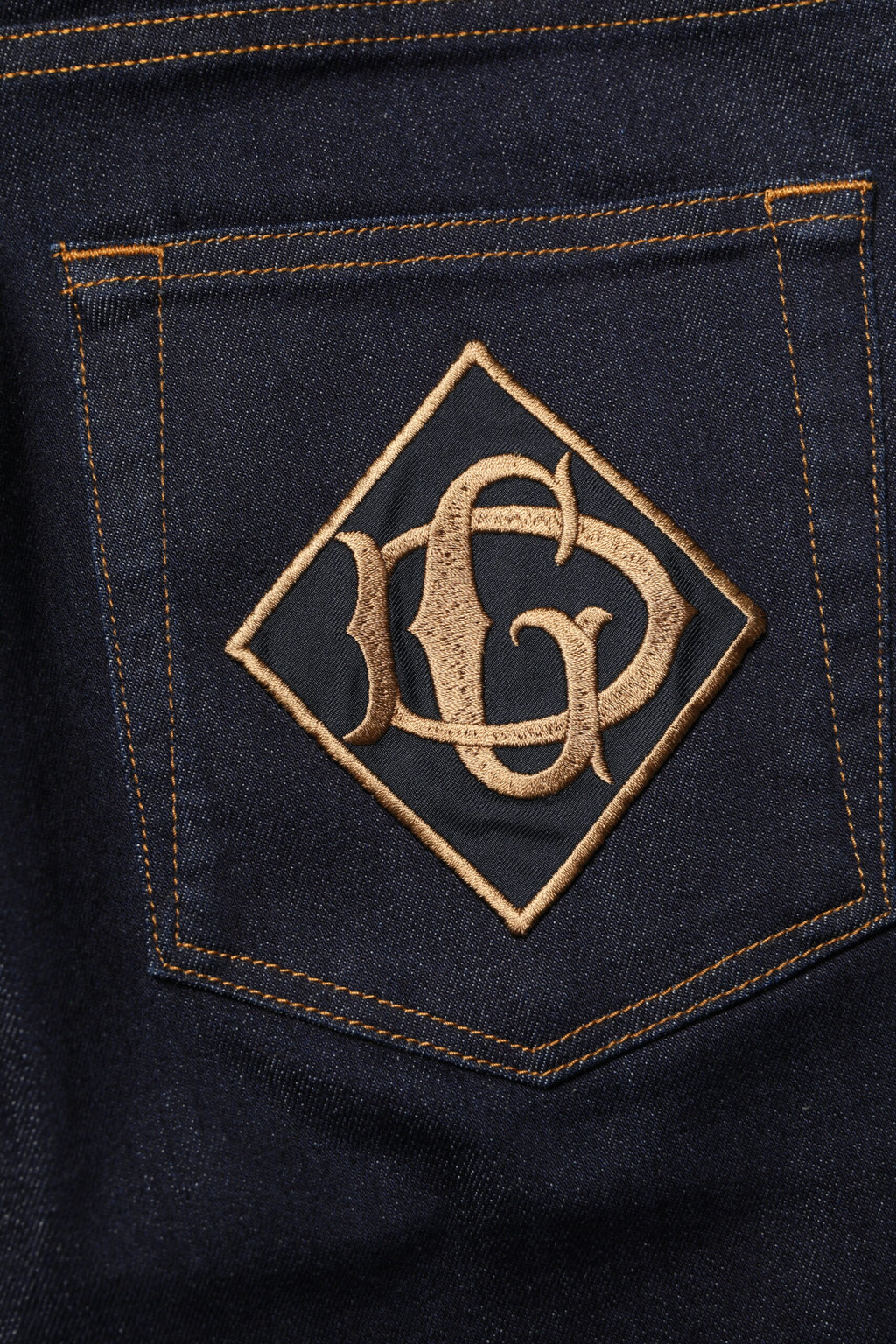 Jean skinny en coton noir Dolce &amp; Gabbana pour homme