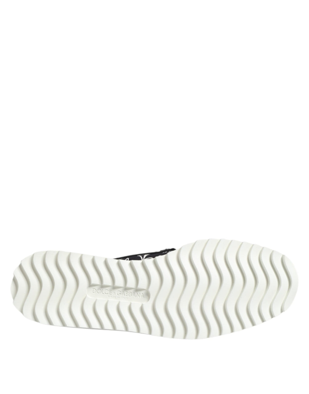 Mocassins imprimés noirs Dolce &amp; Gabbana pour homme