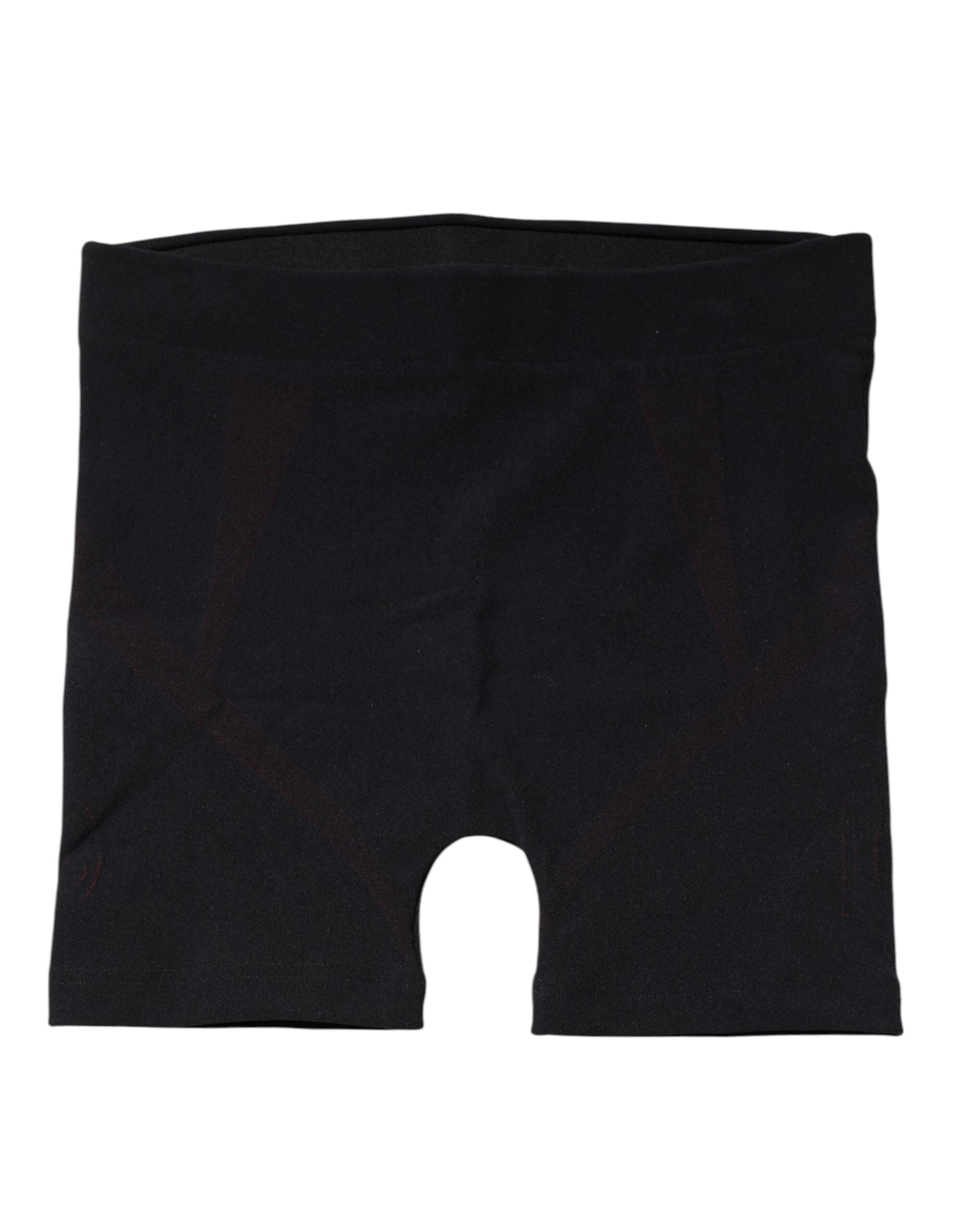 Boxer en nylon extensible noir Dolce &amp; Gabbana