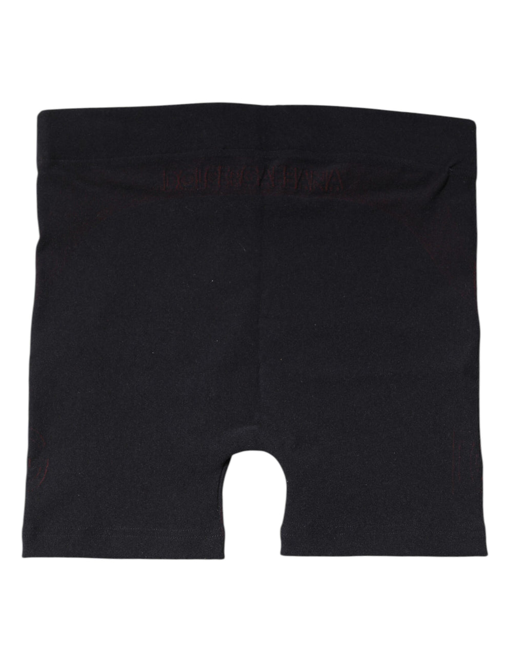 Boxer en nylon extensible noir Dolce &amp; Gabbana