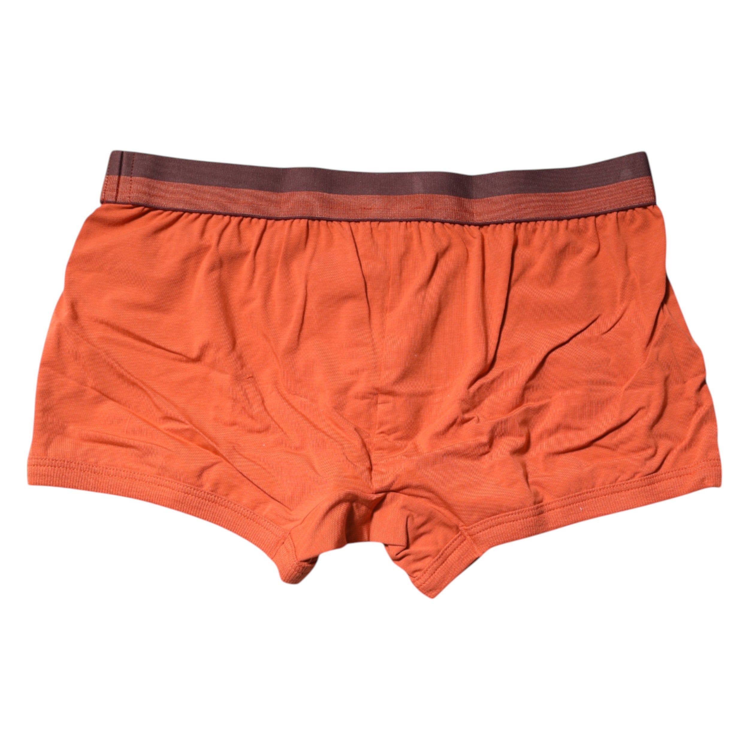 Boxer en coton orange Dolce &amp; Gabbana