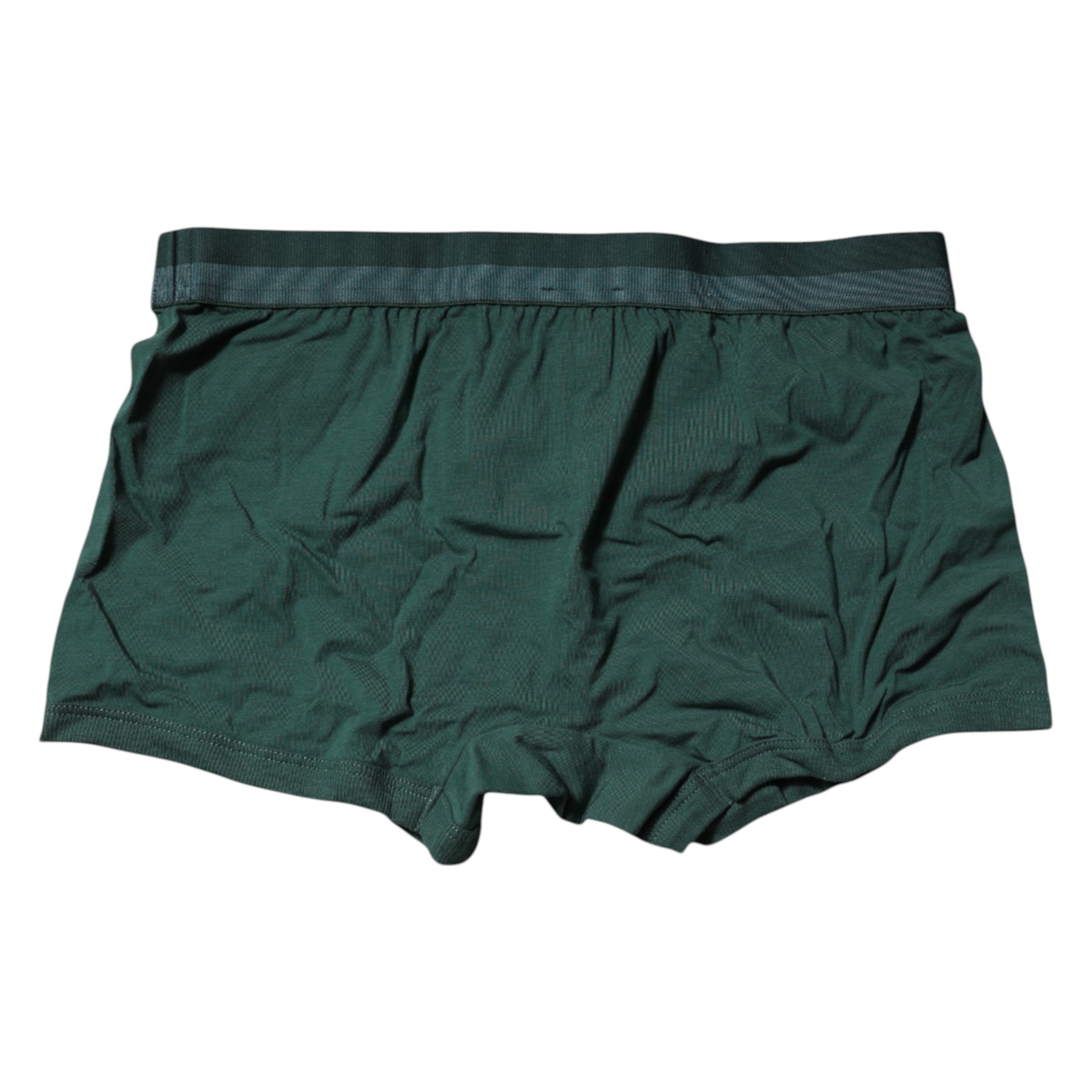 Dolce &amp; Gabbana Grüne Boxershorts aus Baumwolle für Herren