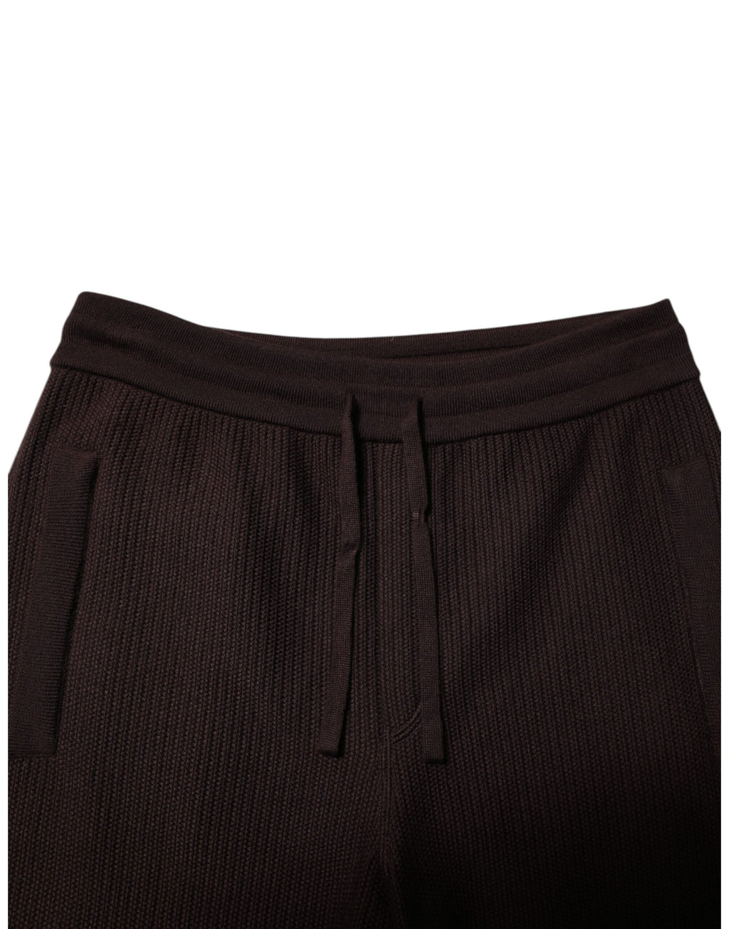 Pantalon de jogging en cachemire marron Dolce &amp; Gabbana pour homme