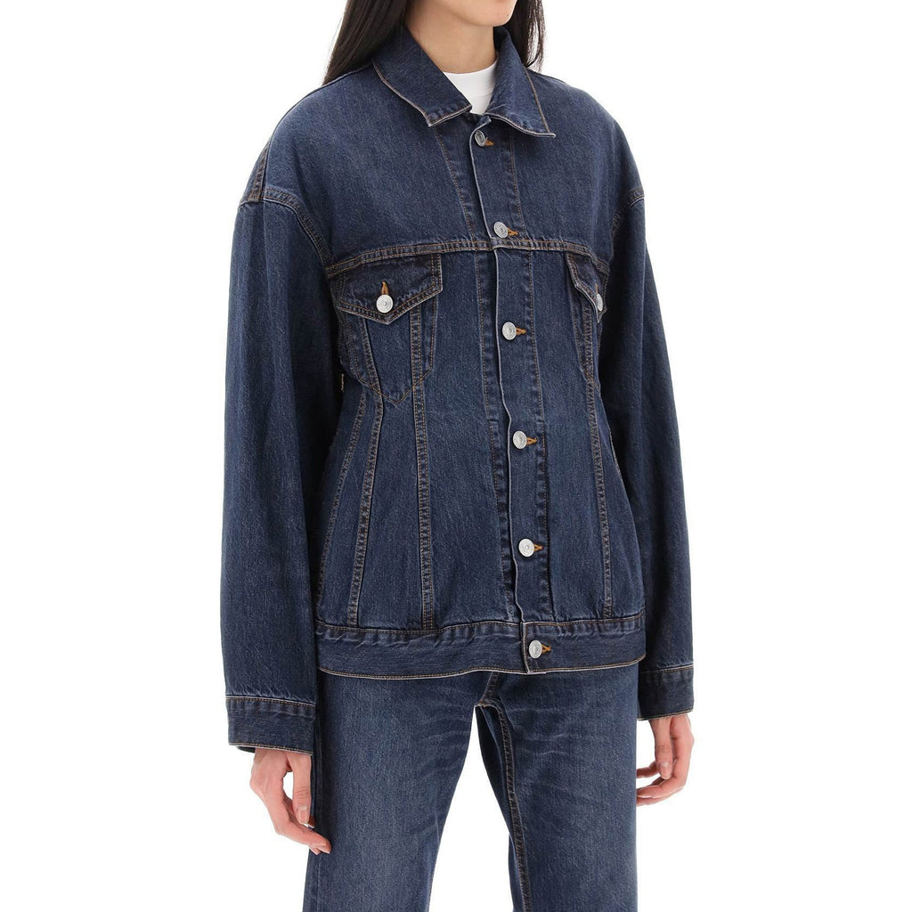 Balenciaga 'Hourglass' Denim Jacket