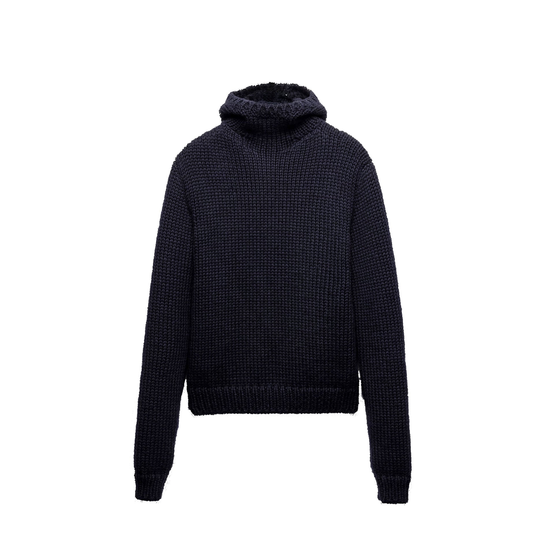Prada Wool Hooded Sweater