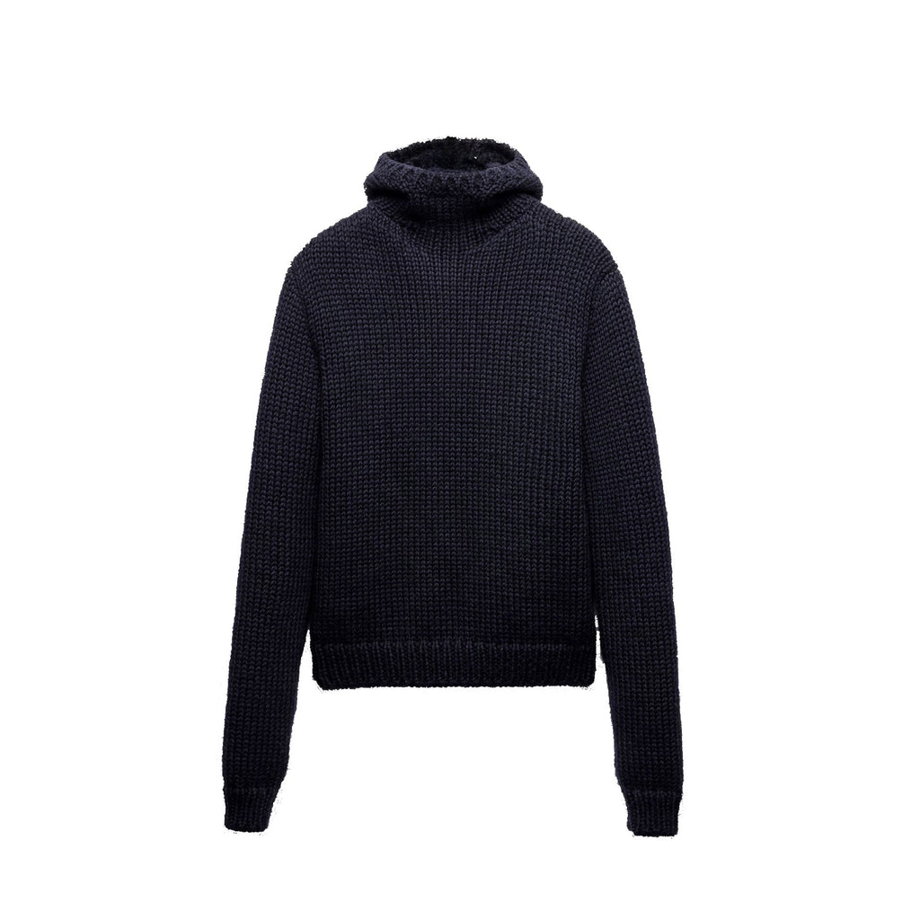 Prada Wool Hooded Sweater