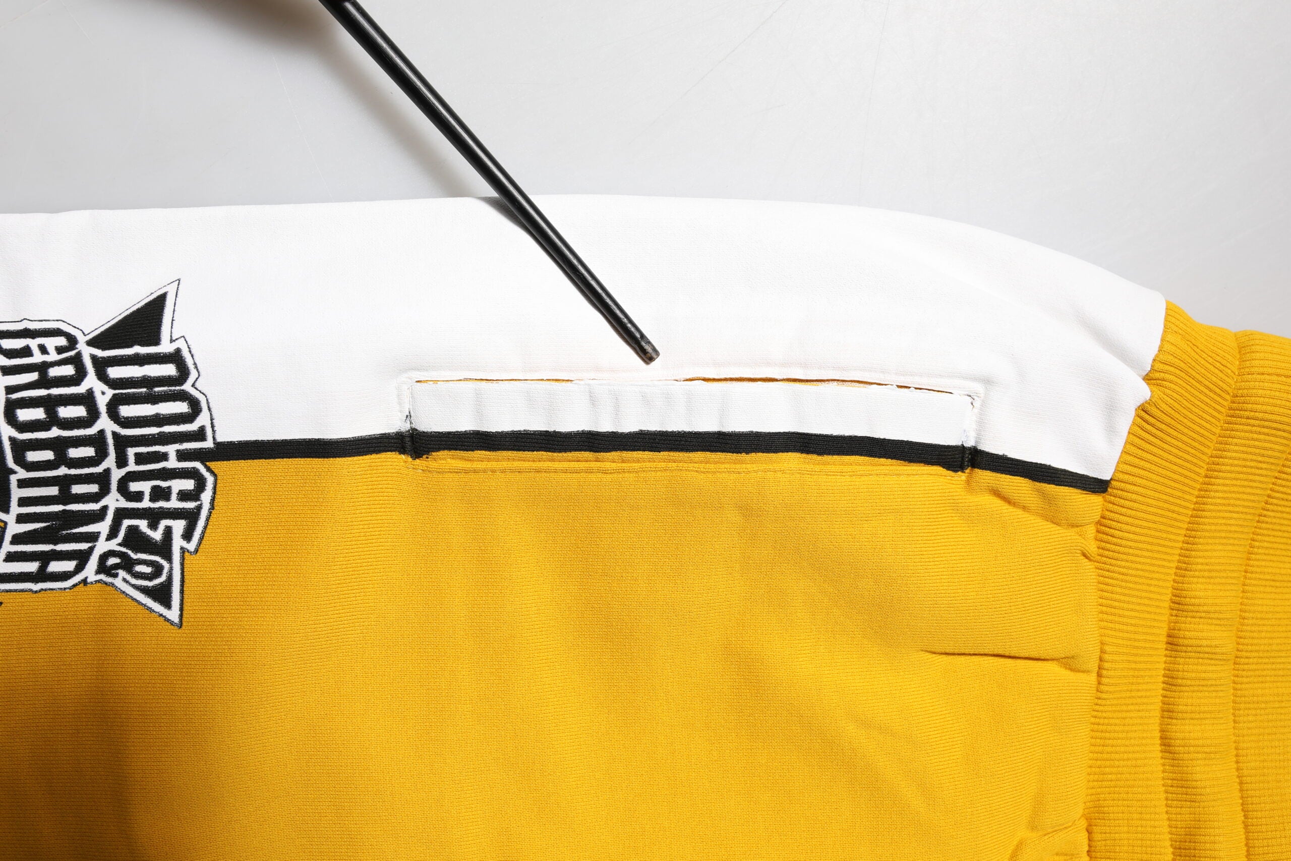 Pantalon de jogging à cordon de serrage en coton jaune Dolce &amp; Gabbana