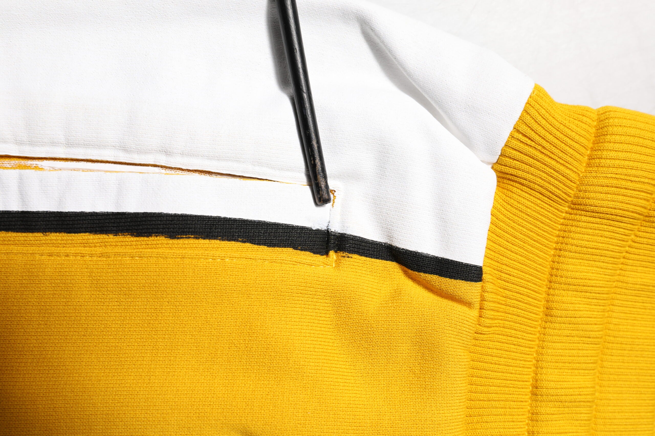 Pantalon de jogging en coton jaune Dolce &amp; Gabbana