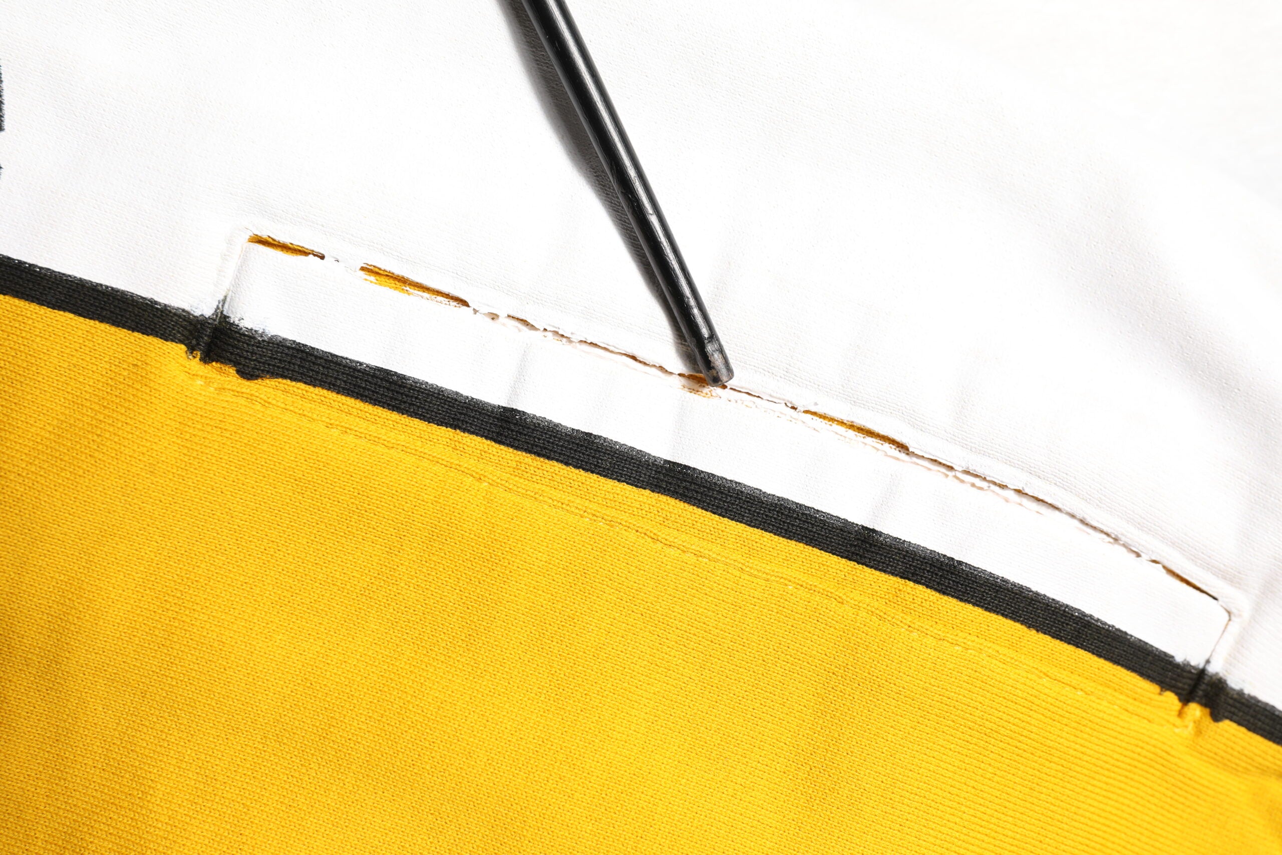 Pantalon de jogging à cordon de serrage en coton imprimé jaune Dolce &amp; Gabbana