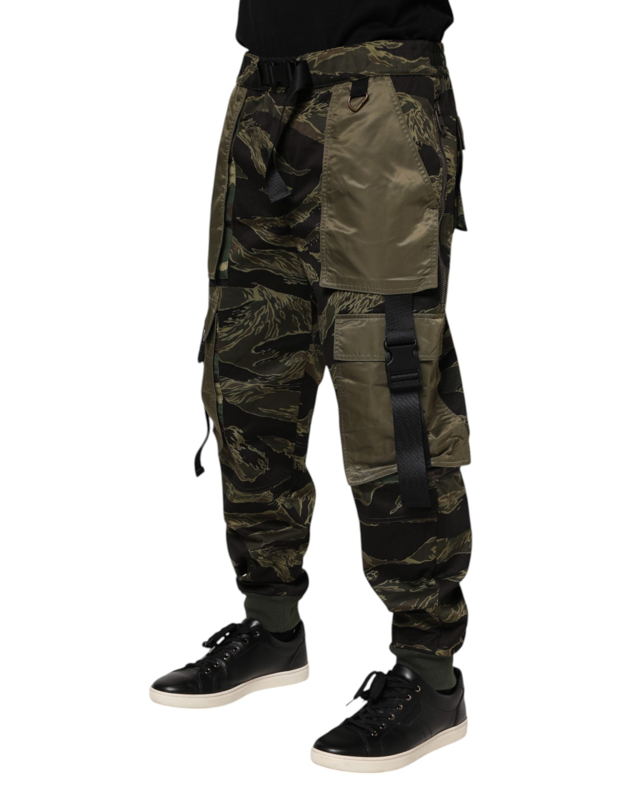 Pantalon cargo camouflage multicolore Dolce &amp; Gabbana