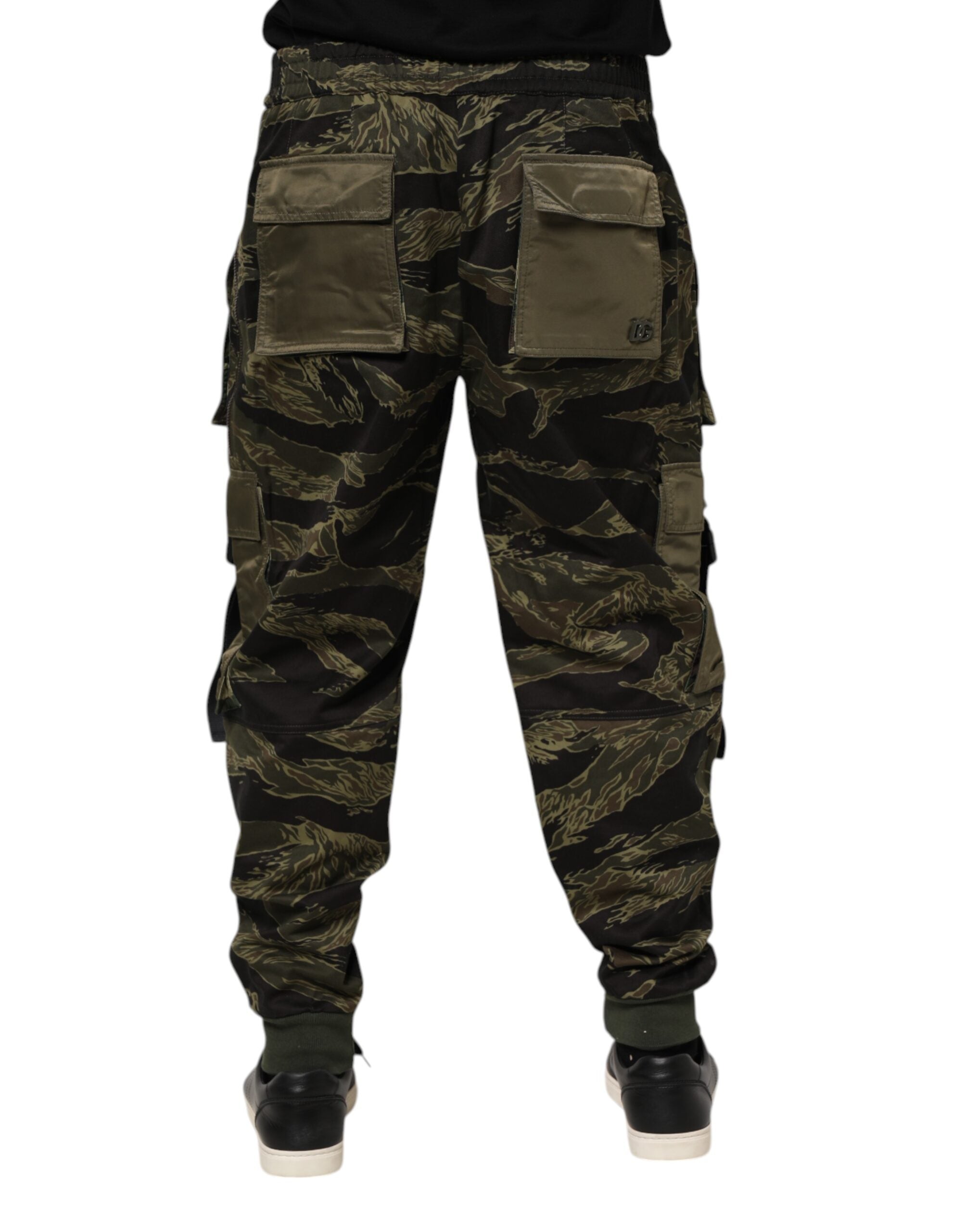 Pantalon cargo camouflage multicolore Dolce &amp; Gabbana