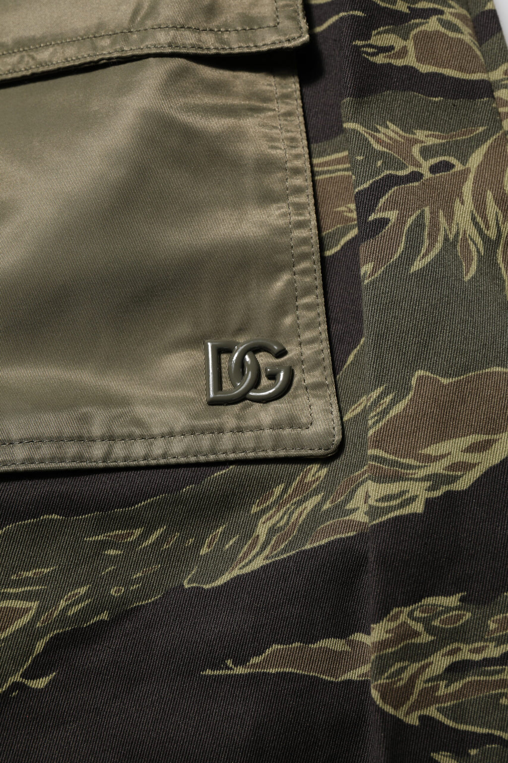 Pantalon cargo camouflage multicolore Dolce &amp; Gabbana