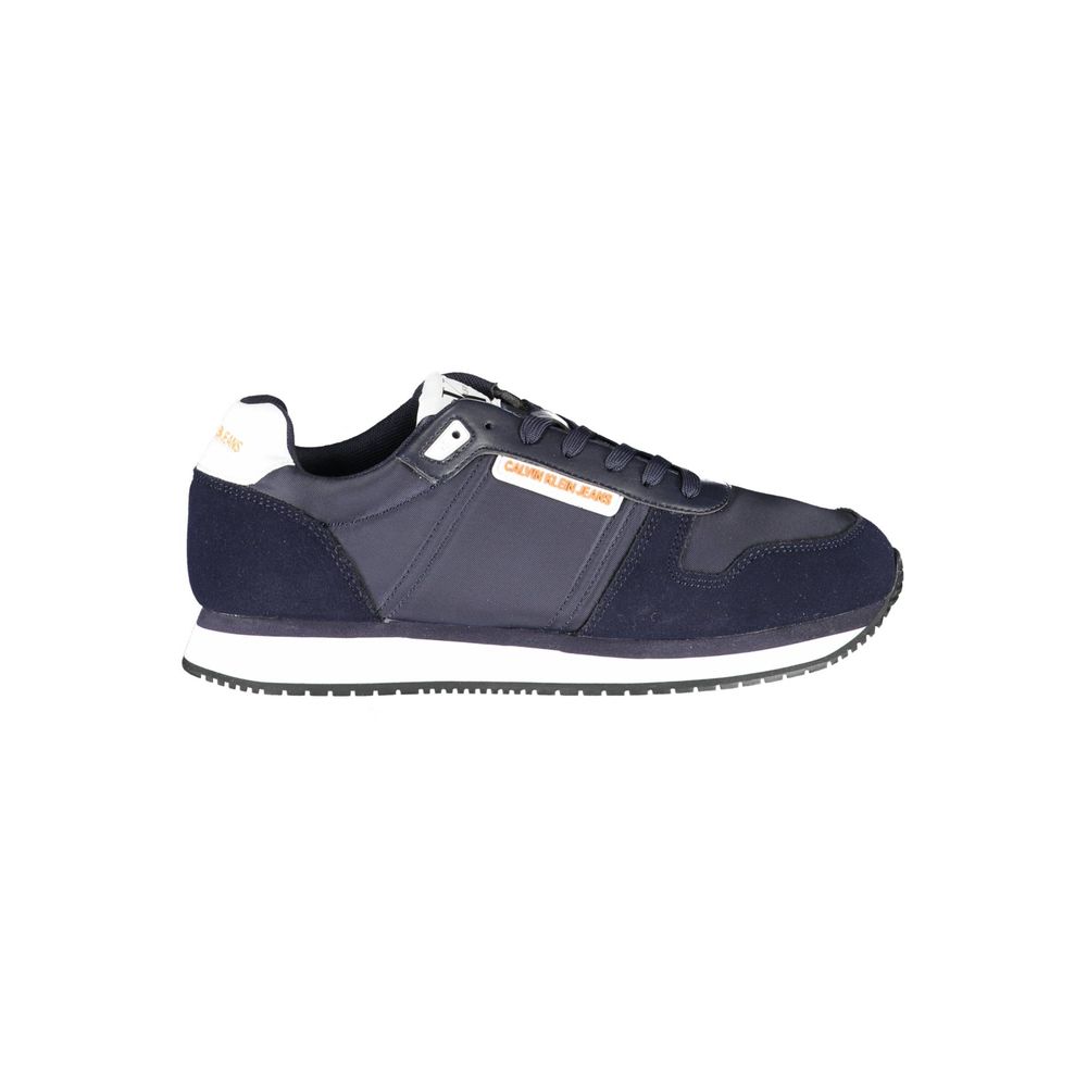 Baskets Calvin Klein en polyester bleu