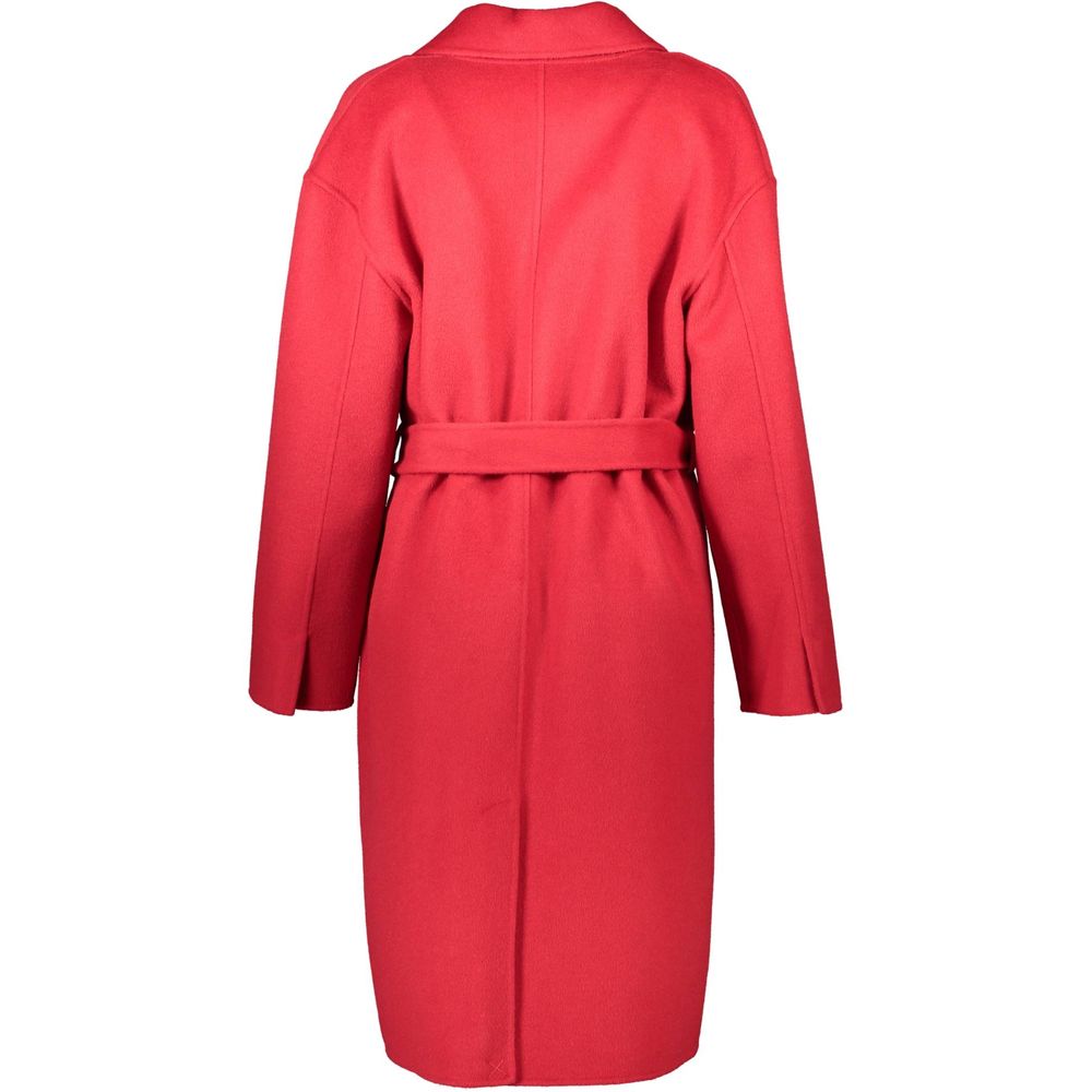 Vestes et manteaux en laine rouge Gant